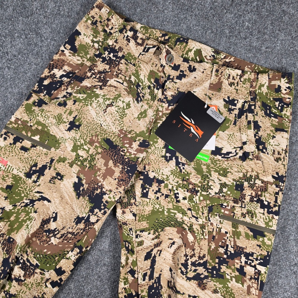 Sitka Ascent Pant Mens 38R Optifade Subalpine Camo Hunting 50127-SA-38R NWT